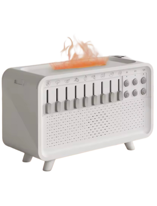 Altuva™ Smart Sleep Humidifier – Bluetooth Speaker, Nature Sounds & LED Night Light